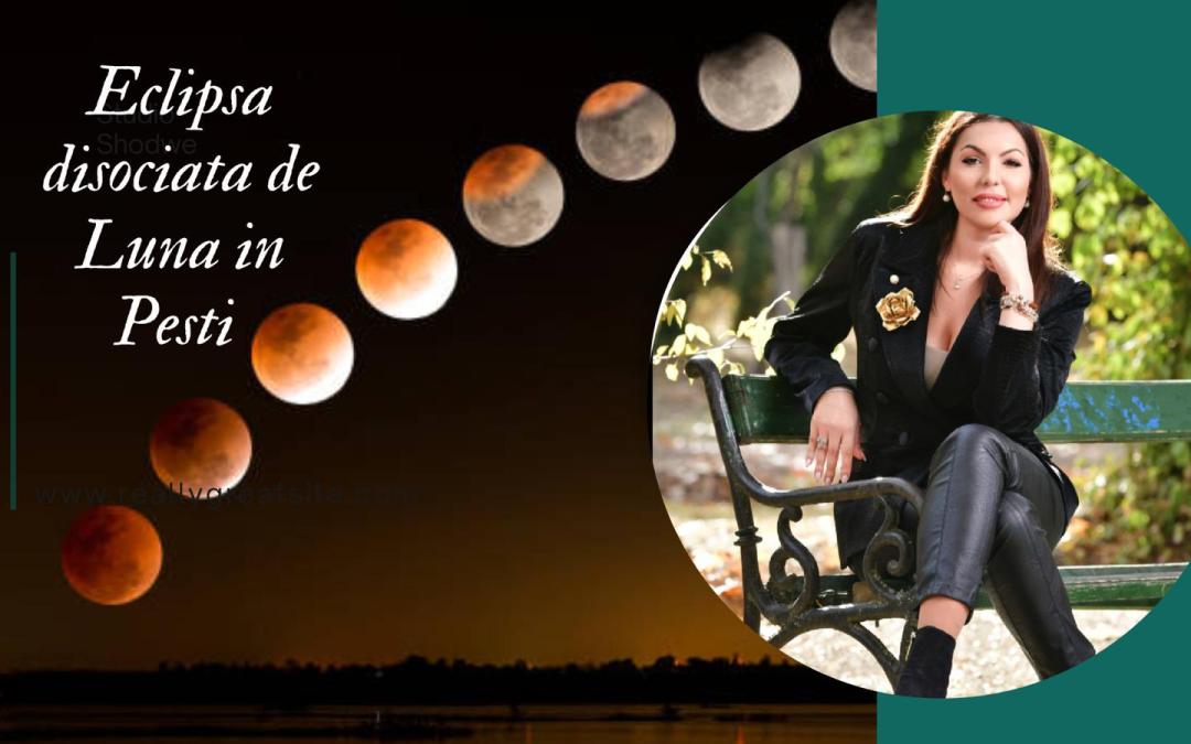 Eclipsă de Lună   axa Pești-Fecioară